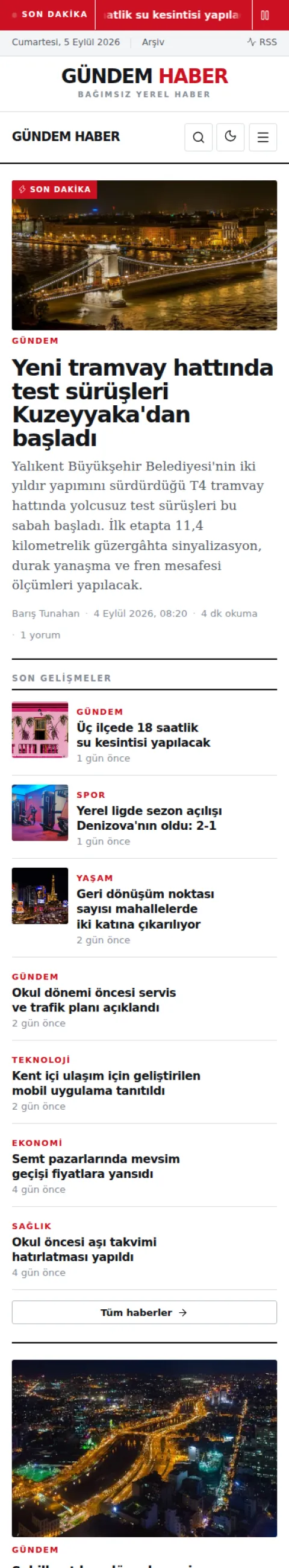 Mobil görünüm